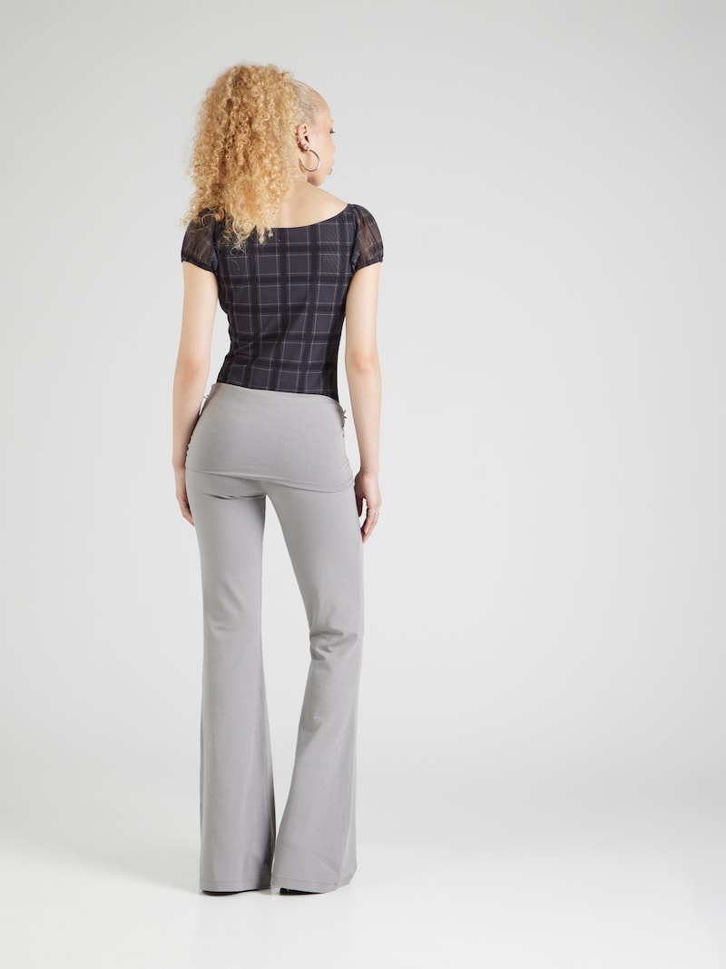 sinned x about you Acampanado Pantalón SHYX en Gris Ventas relámpago