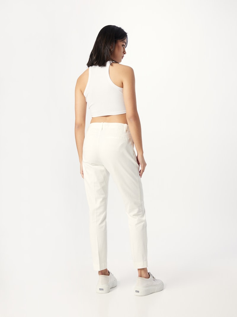 sinned x about you Slimfit Pantalón chino Polo Ralph Lauren en Blanco Natural Descuento