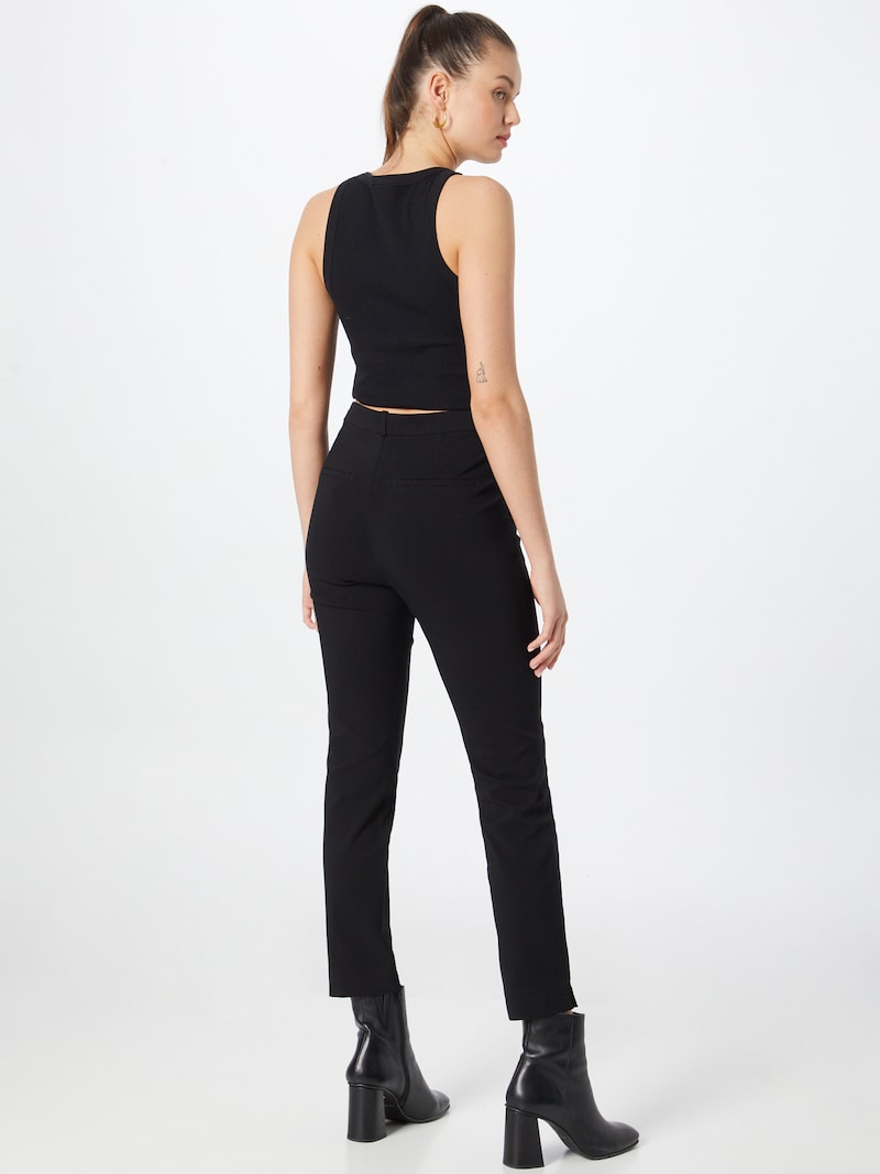 sinned x about you Slimfit Pantalón chino 'SOLVEJ' Freequent en Negro Rebajas online