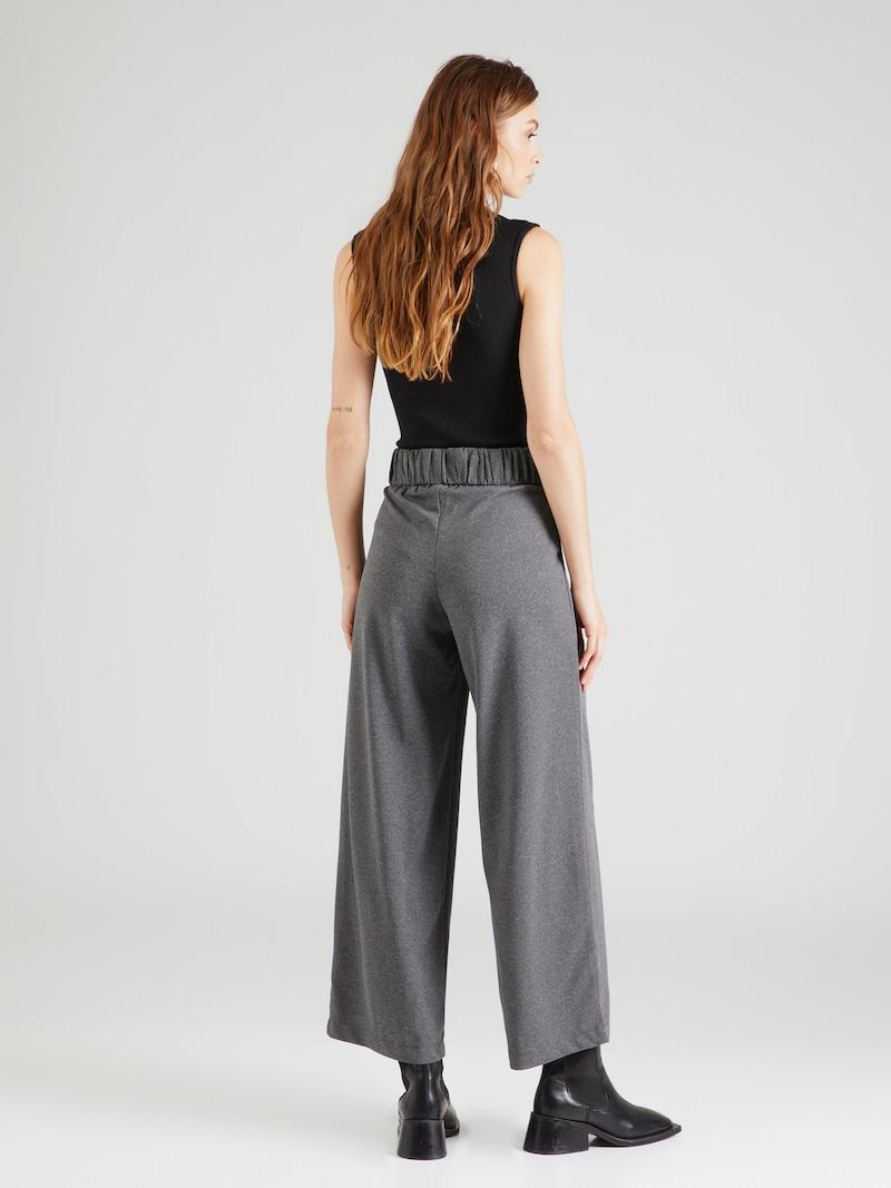 sinned x about you Pierna ancha Pantalón plisado 'JDYGeggo' JDY en Gris Oscuro Rebajas top