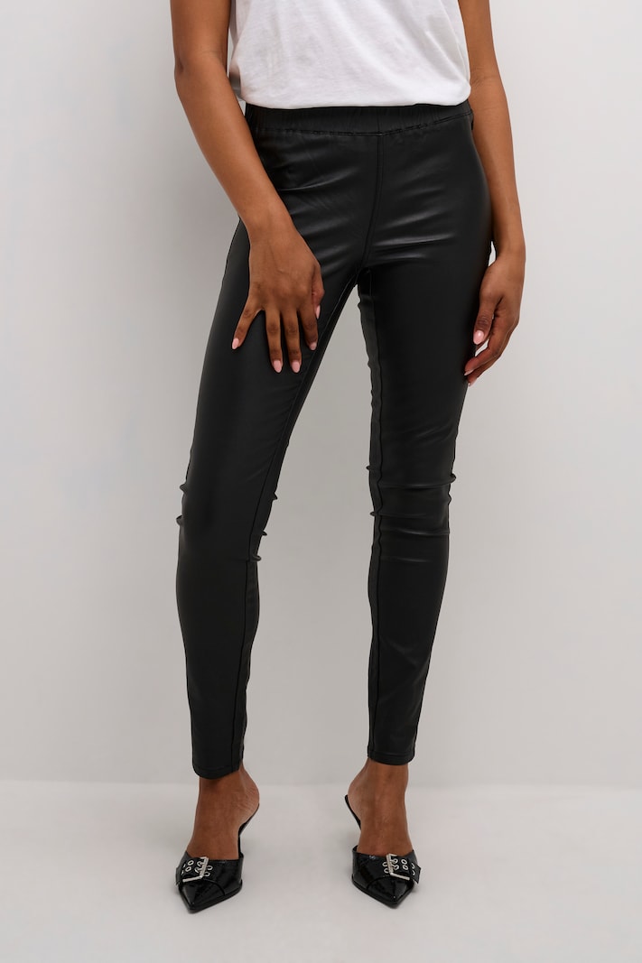 sinned x about you Skinny Leggings 'Ada' Kaffe en Negro COMPRAR AHORA