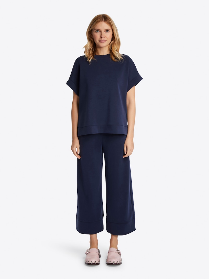 sinned x about you Pierna ancha Pantalón plisado Rich & Royal en Navy Último día