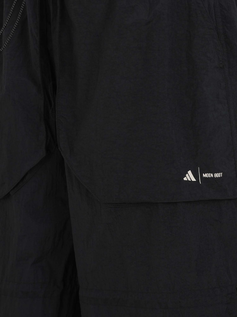 sinned x about you Loosefit Pantalón deportivo 'Adidas x Moon Boot' ADIDAS SPORTSWEAR en Negro Promoción por tiempo limitado