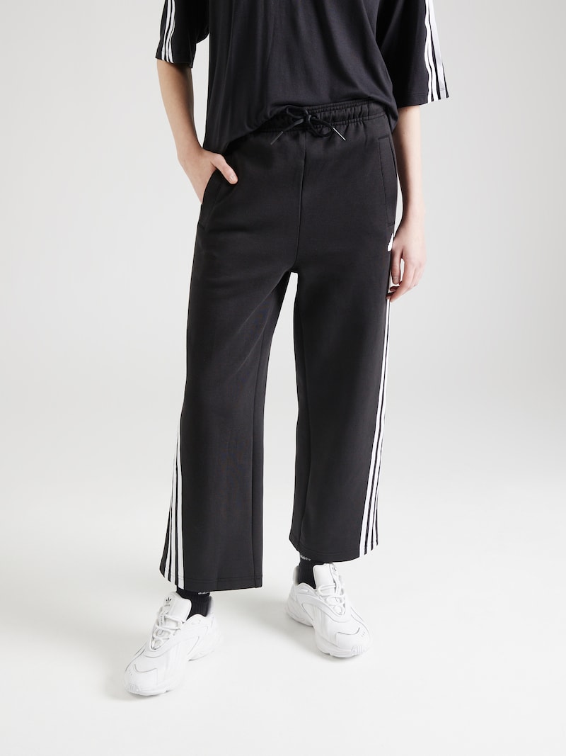 sinned x about you Loosefit Pantalón deportivo 'Future Icons' ADIDAS SPORTSWEAR en Negro Oferta especial de fábrica