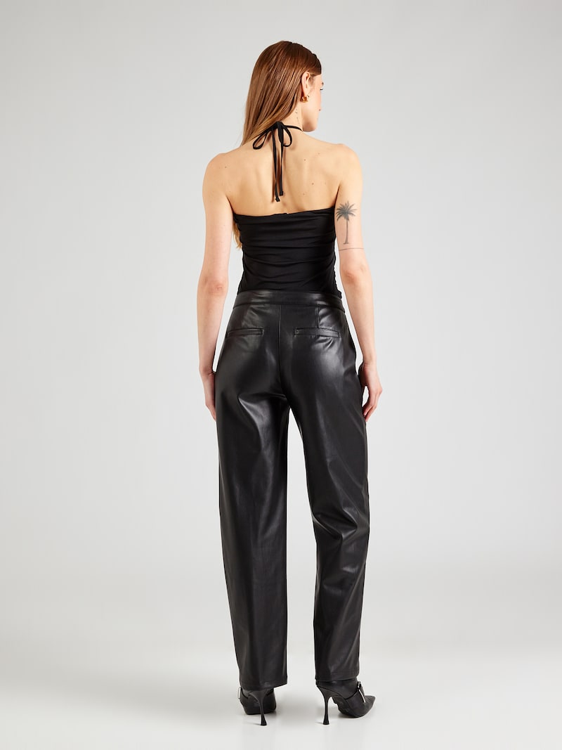 sinned x about you Loosefit Pantalón plisado MYLAVIE by Sarah Harrison en Negro Promoción trimestral