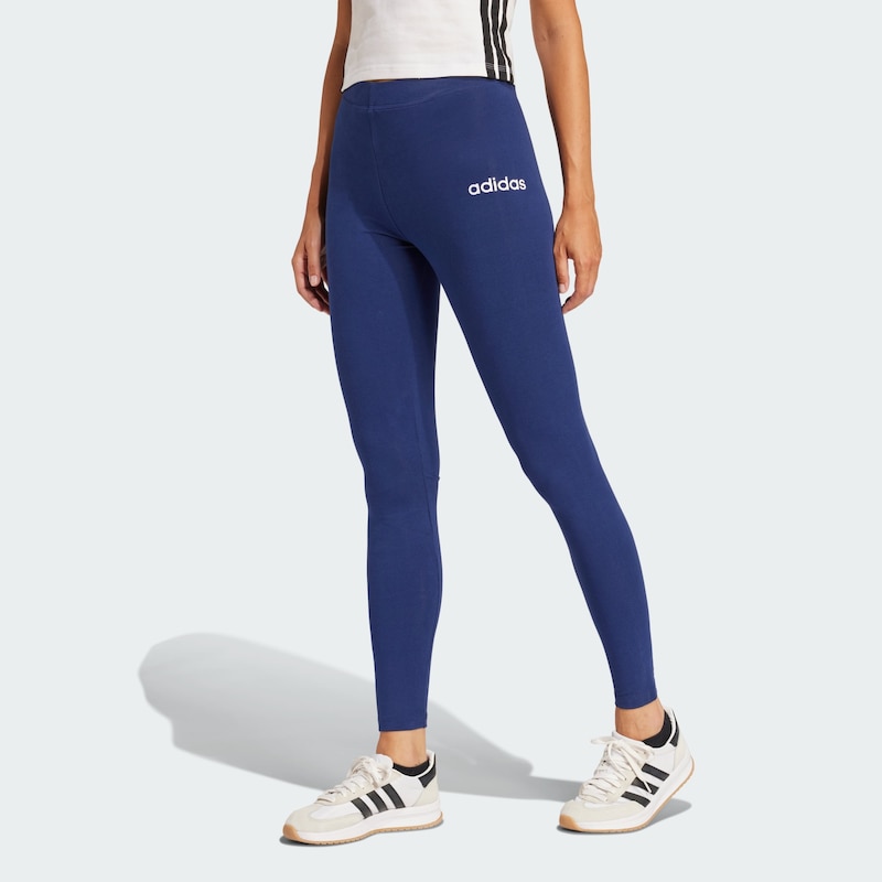 sinned x about you Skinny Pantalón deportivo 'Essentials' ADIDAS SPORTSWEAR en Azul Oscuro Solo queda un día