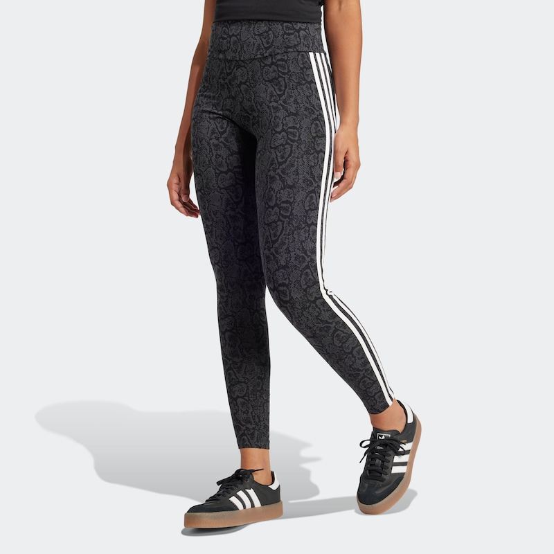 sinned x about you Skinny Leggings ADIDAS ORIGINALS en Negro Liquidación