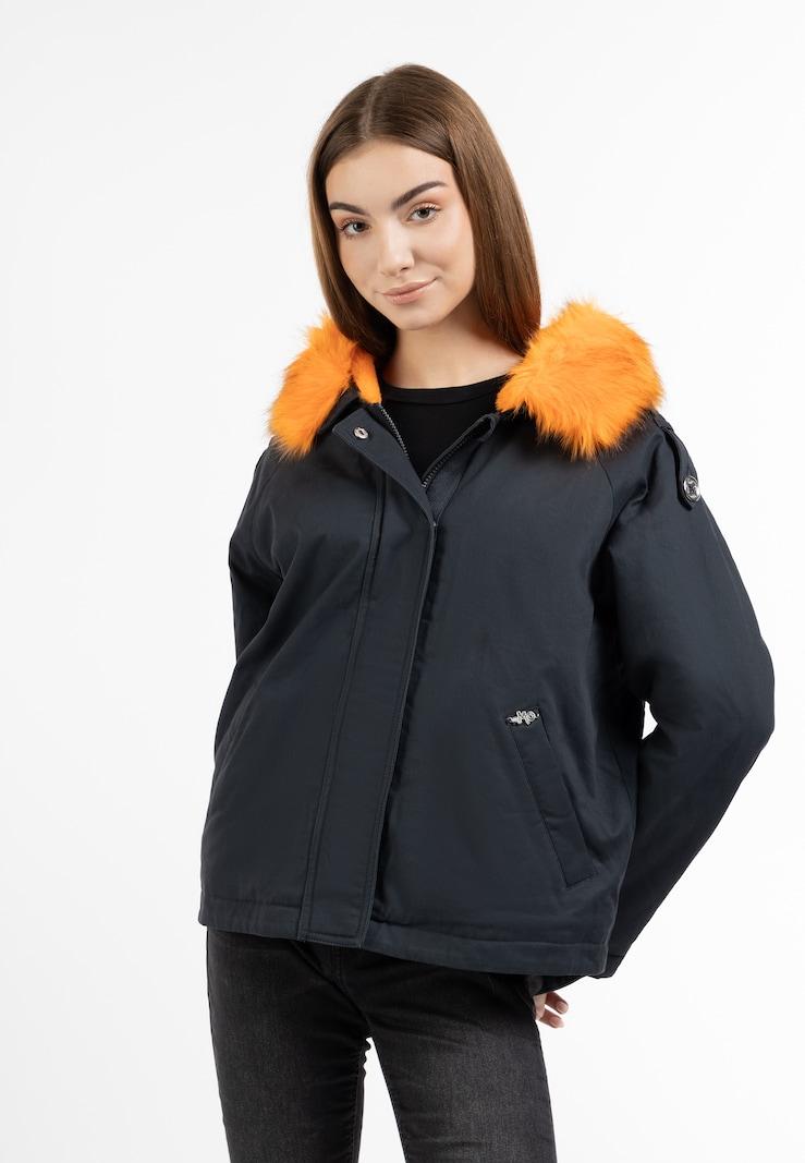 sinned x about you Chaqueta de invierno MYMO en Marino Descuentos del mes
