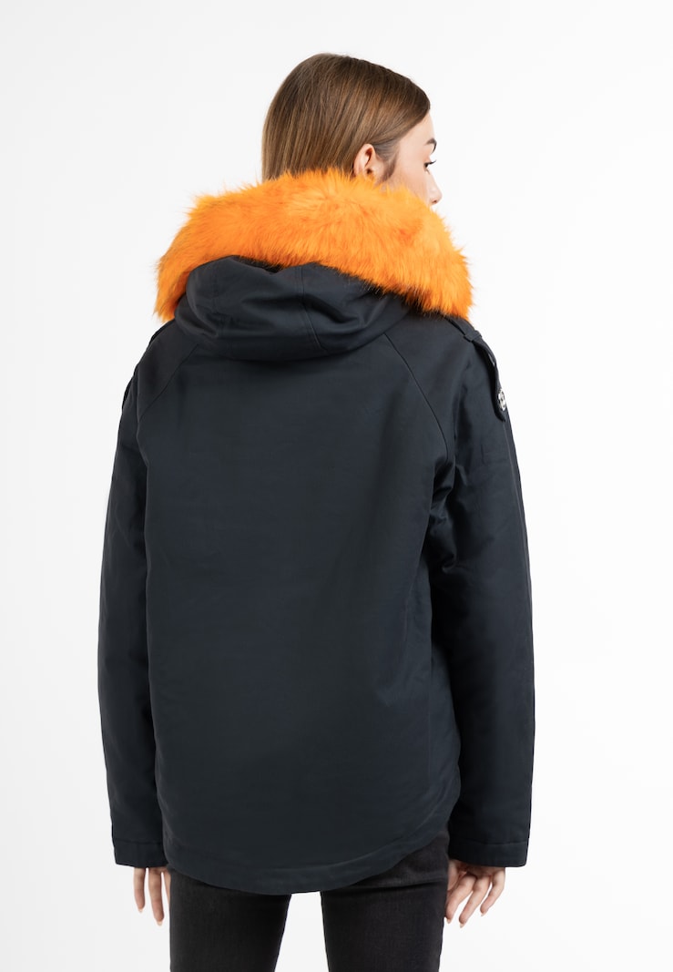 sinned x about you Chaqueta de invierno MYMO en Marino Descuentos del mes