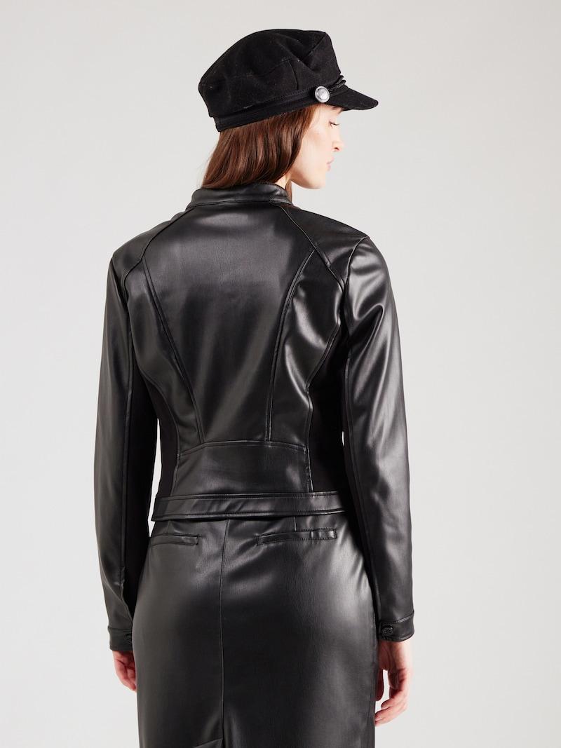 sinned x about you Chaqueta de entretiempo 'NEW FIAMMETTA' GUESS en Negro Outlet online