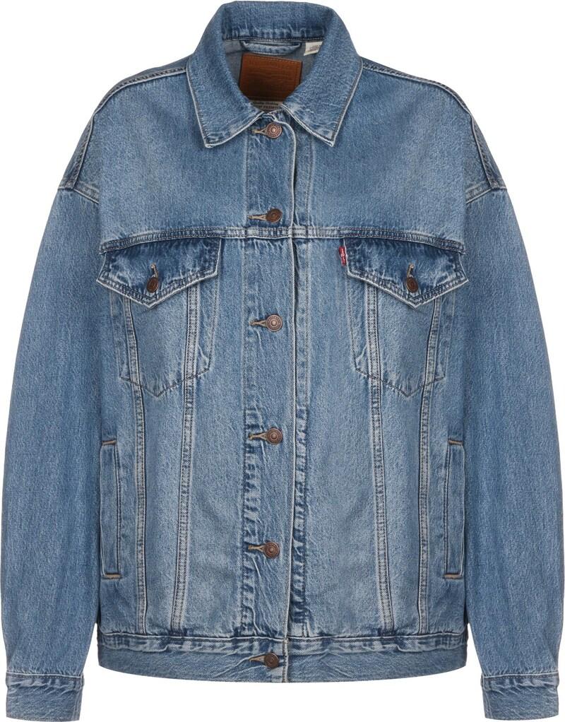 sinned x about you Chaqueta de entretiempo 'XL Womens Trucker' LEVI'S ® en Azul Denim