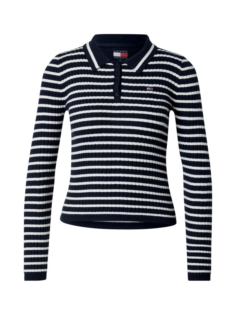 sinned x about you Jersey 'ESSENTIAL' Tommy Jeans en Navy Blanco