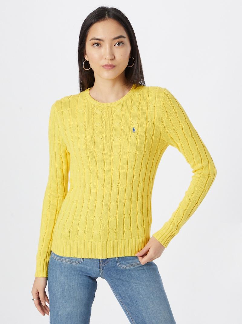 sinned x about you Jersey 'JULIANNA' Polo Ralph Lauren en Amarillo Precios de Black Friday
