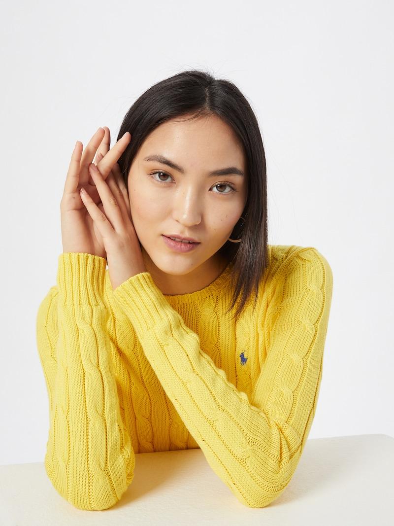 sinned x about you Jersey 'JULIANNA' Polo Ralph Lauren en Amarillo Precios de Black Friday