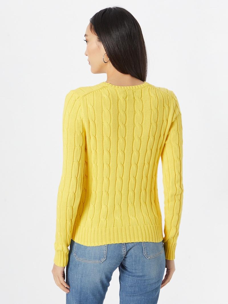 sinned x about you Jersey 'JULIANNA' Polo Ralph Lauren en Amarillo Precios de Black Friday