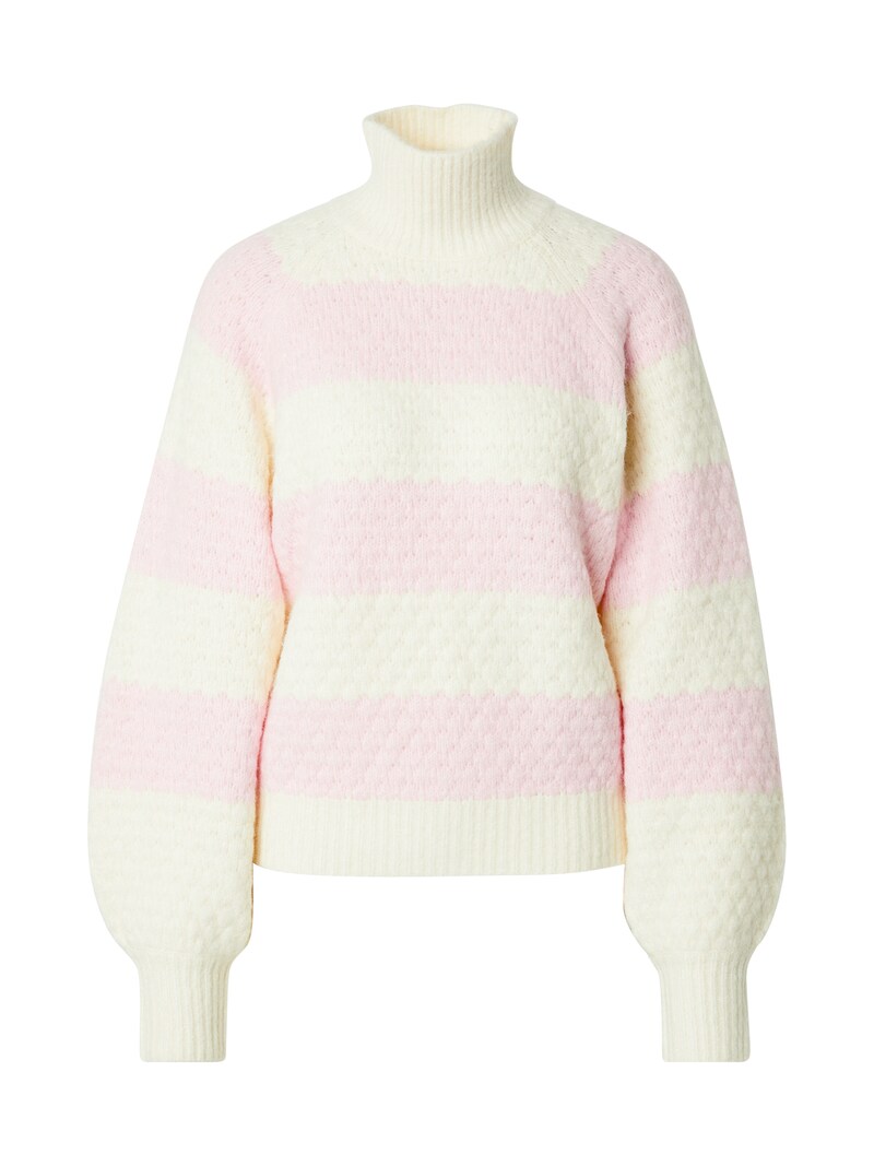 sinned x about you Jersey 'Mulled Wine' florence by mills exclusive for ABOUT YOU en Rosa Claro Blanco Lana