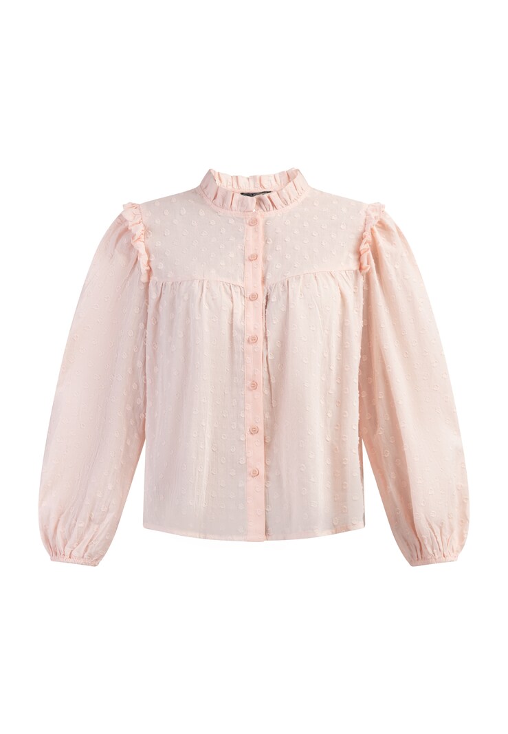 sinned x about you Blusa 'Abrel' DreiMaster Vintage en Talco
