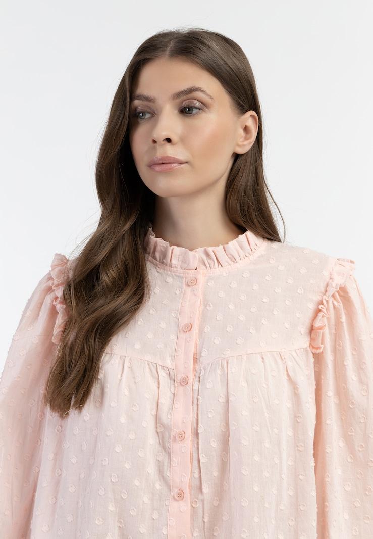 sinned x about you Blusa 'Abrel' DreiMaster Vintage en Talco Ofertas de temporada
