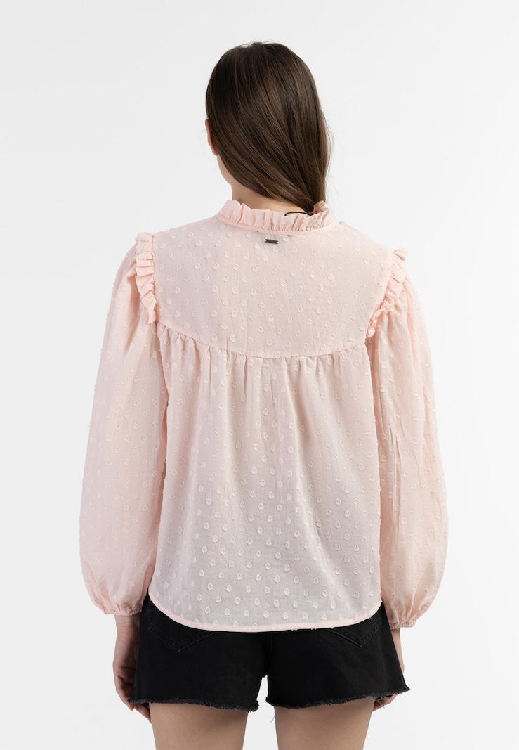 sinned x about you Blusa 'Abrel' DreiMaster Vintage en Talco Ofertas de temporada