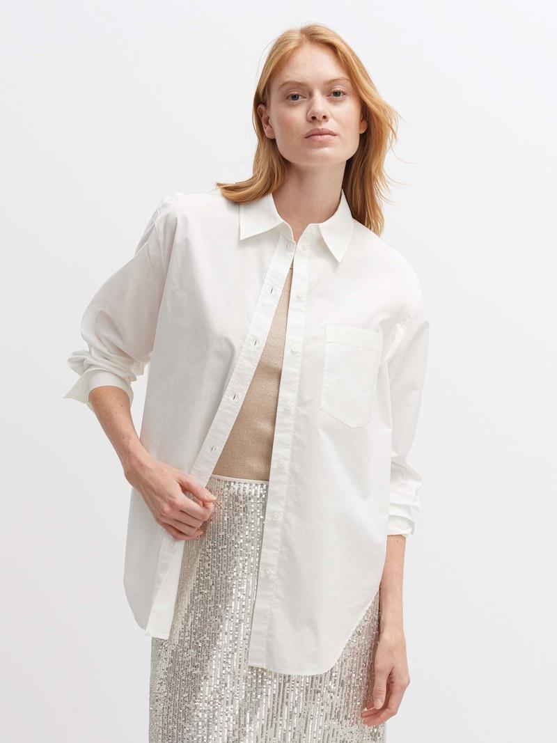 sinned x about you Blusa 'Futani' OPUS en Blanco Lana Grandes ahorros