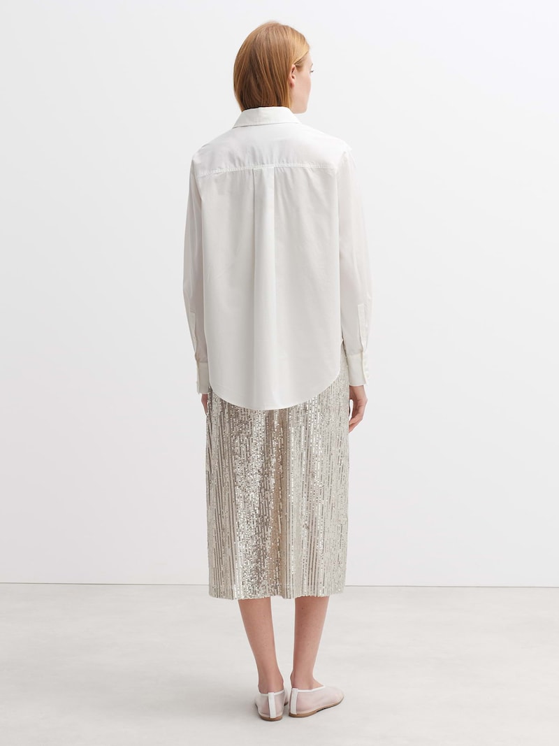 sinned x about you Blusa 'Futani' OPUS en Blanco Lana Grandes ahorros