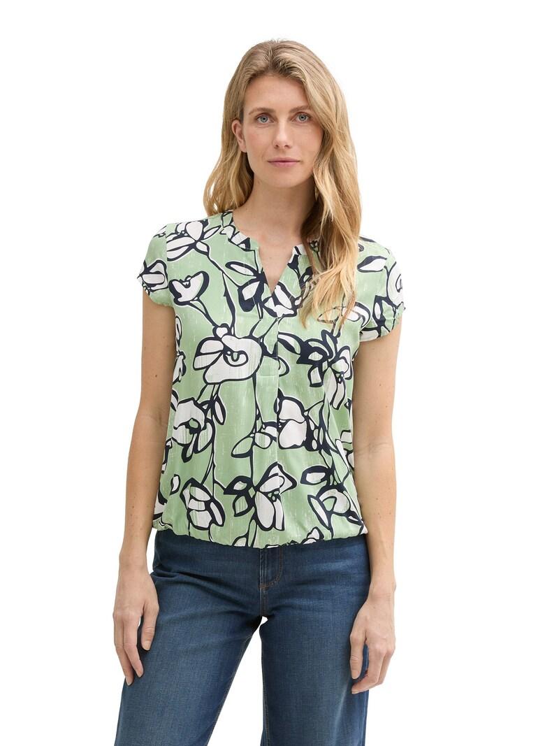 sinned x about you Blusa TOM TAILOR en Verde Claro 2025