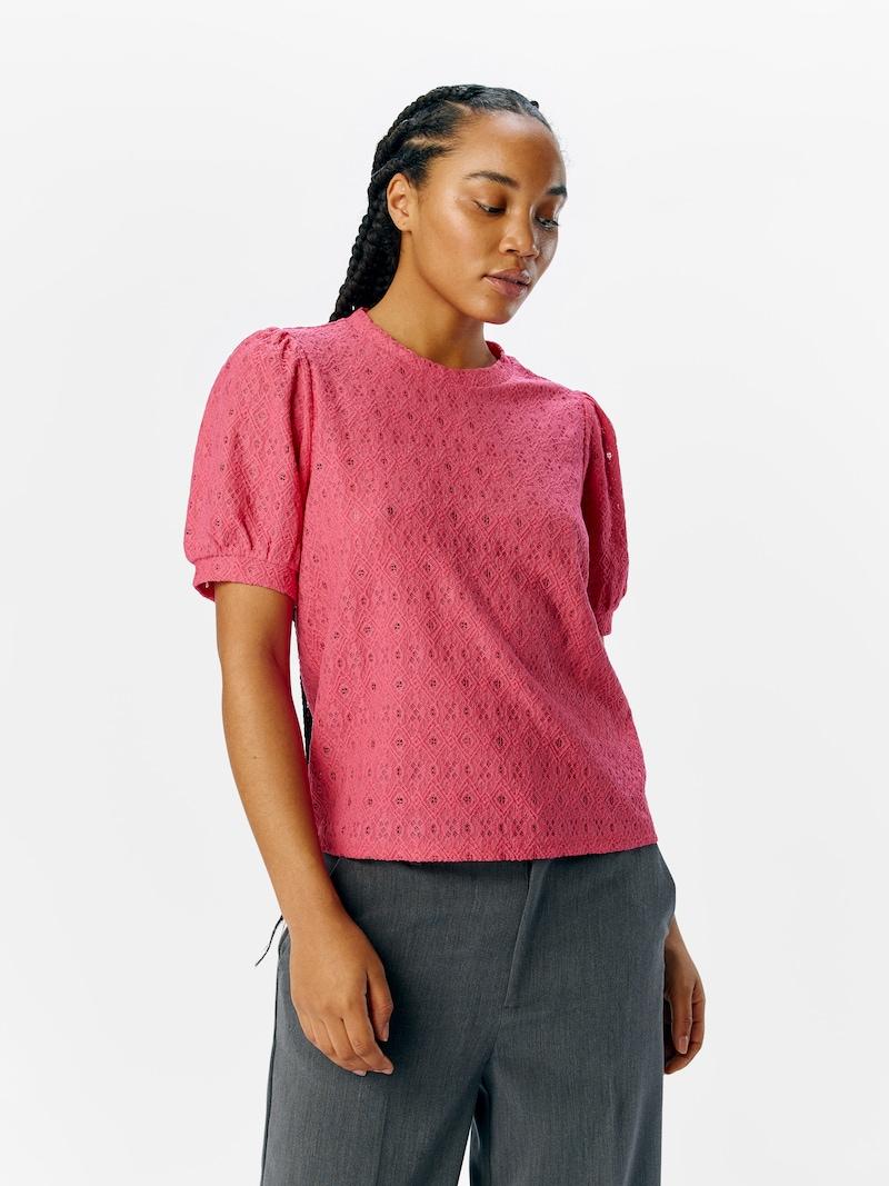 sinned x about you Blusa 'OBJLAILA' OBJECT en Frambuesa Rebajas