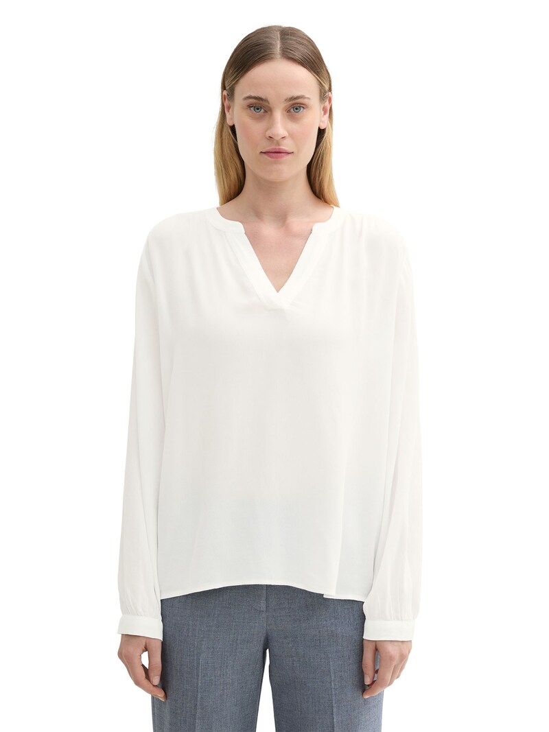 sinned x about you Blusa TOM TAILOR en Blanco
