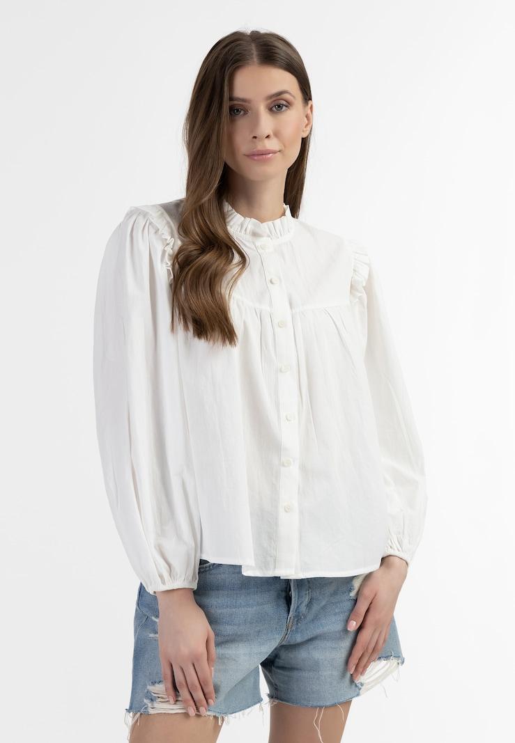 sinned x about you Blusa DreiMaster Vintage en Blanco Descuento
