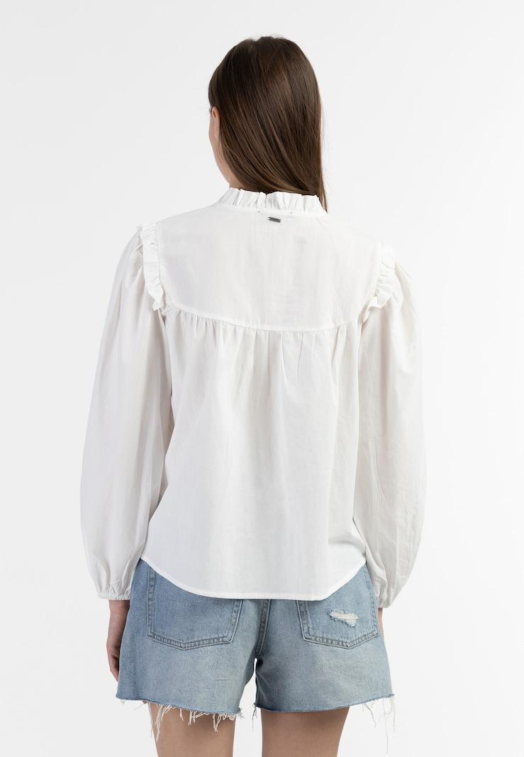 sinned x about you Blusa DreiMaster Vintage en Blanco Descuento