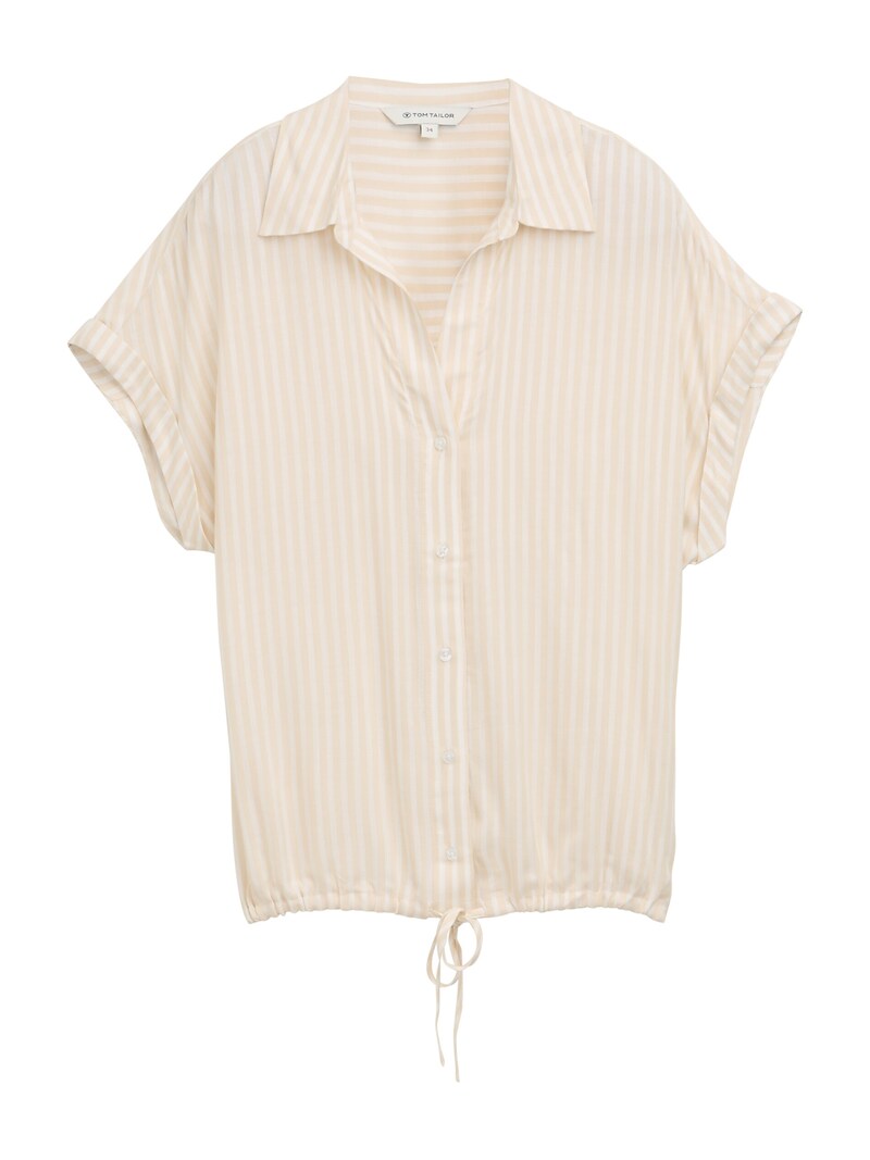 sinned x about you Blusa TOM TAILOR en Crema