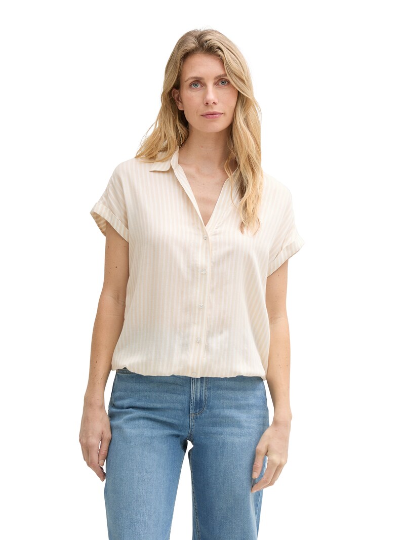 sinned x about you Blusa TOM TAILOR en Crema Tienda
