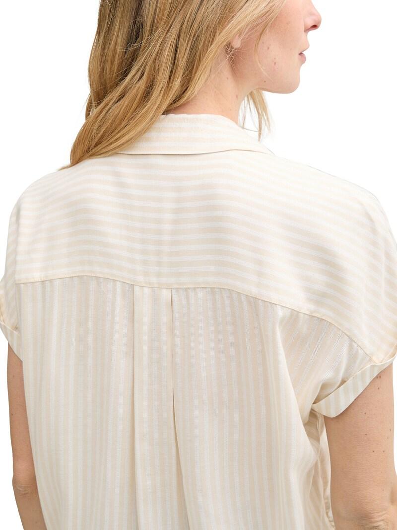 sinned x about you Blusa TOM TAILOR en Crema Tienda