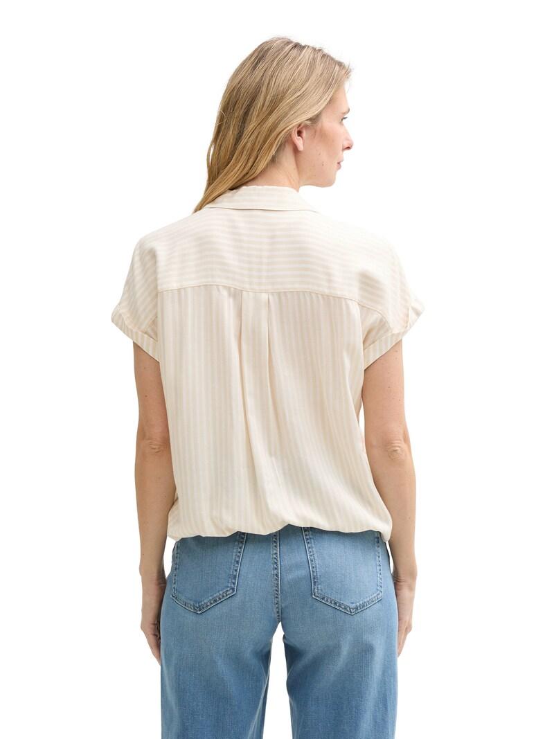 sinned x about you Blusa TOM TAILOR en Crema Tienda