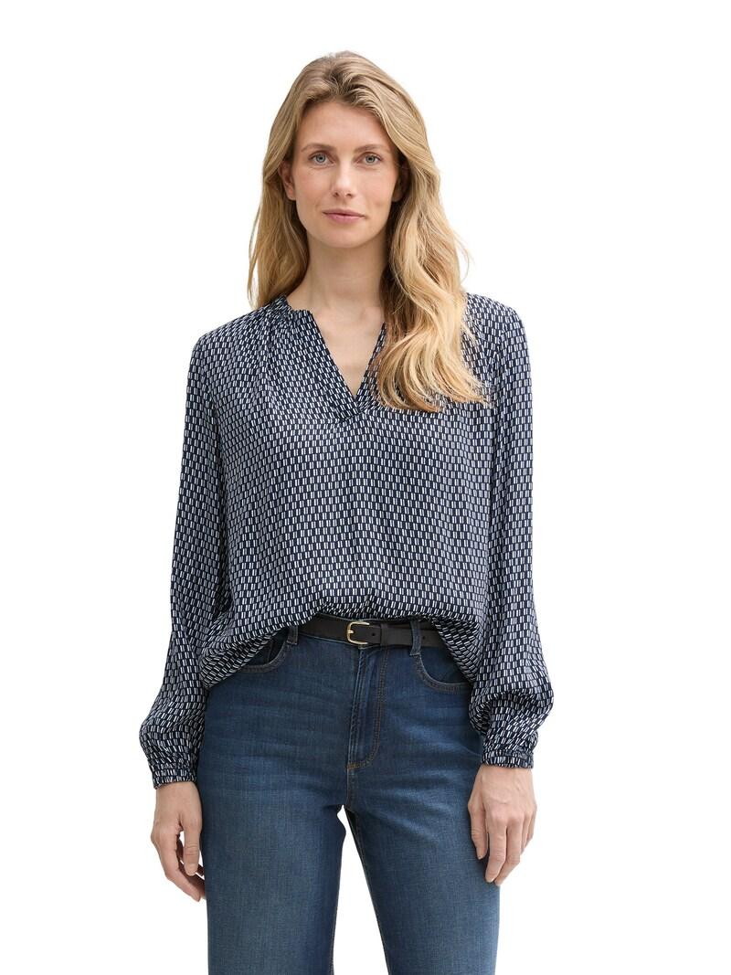 sinned x about you Blusa TOM TAILOR en Navy Azul Real Tienda