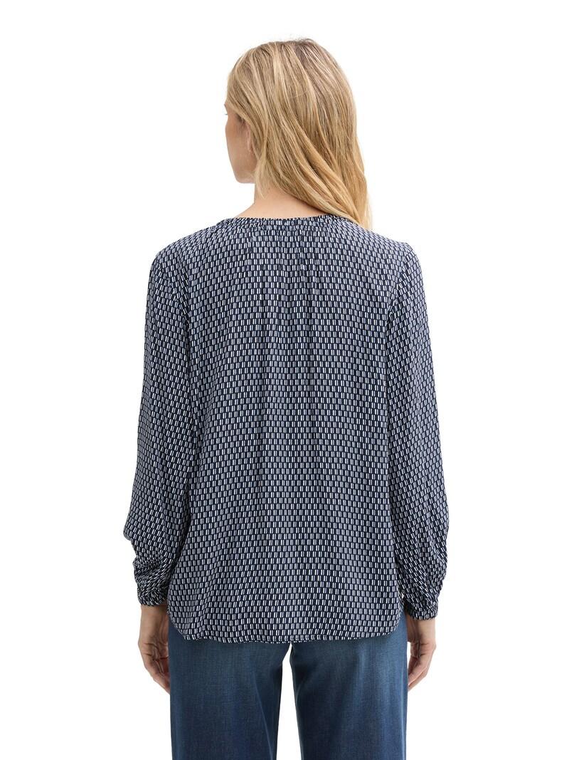 sinned x about you Blusa TOM TAILOR en Navy Azul Real Tienda