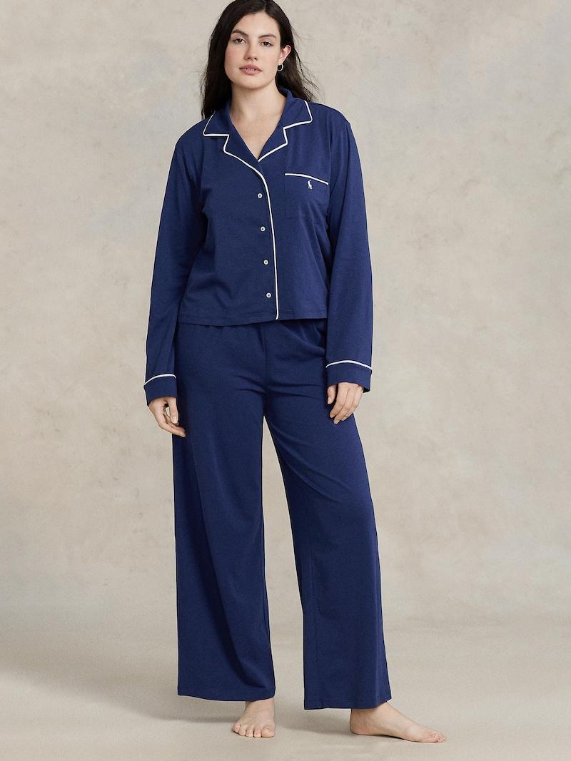 sinned x about you Pijama ' Long Sleeve Set ' Polo Ralph Lauren en Navy Último día