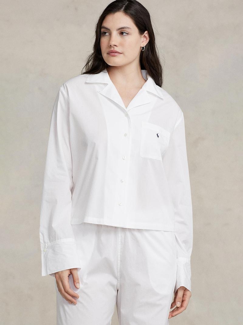 sinned x about you Pijama ' Shirting Stripes ' Polo Ralph Lauren en Blanco Precio de fábrica