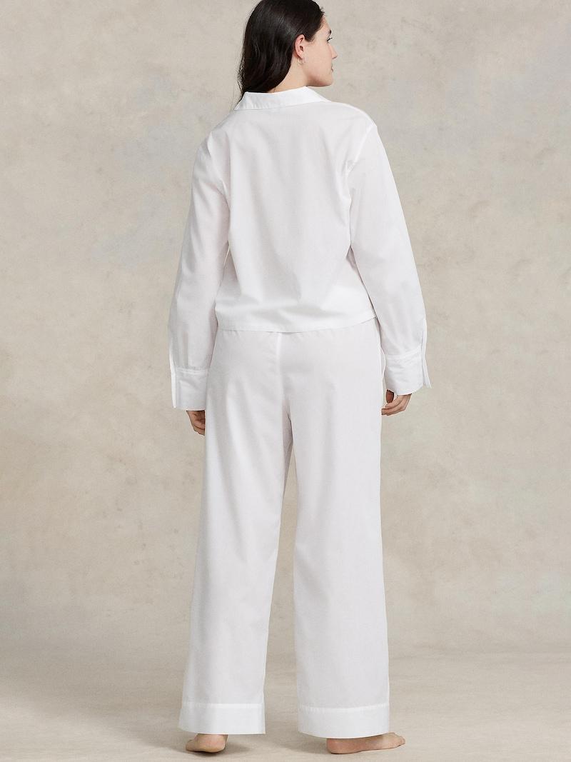 sinned x about you Pijama ' Shirting Stripes ' Polo Ralph Lauren en Blanco Precio de fábrica