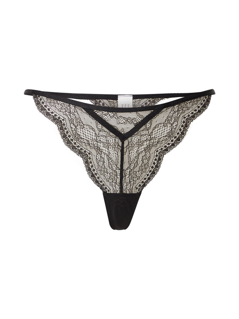 sinned x about you Tanga 'Isabelle' Hunkemöller en Negro