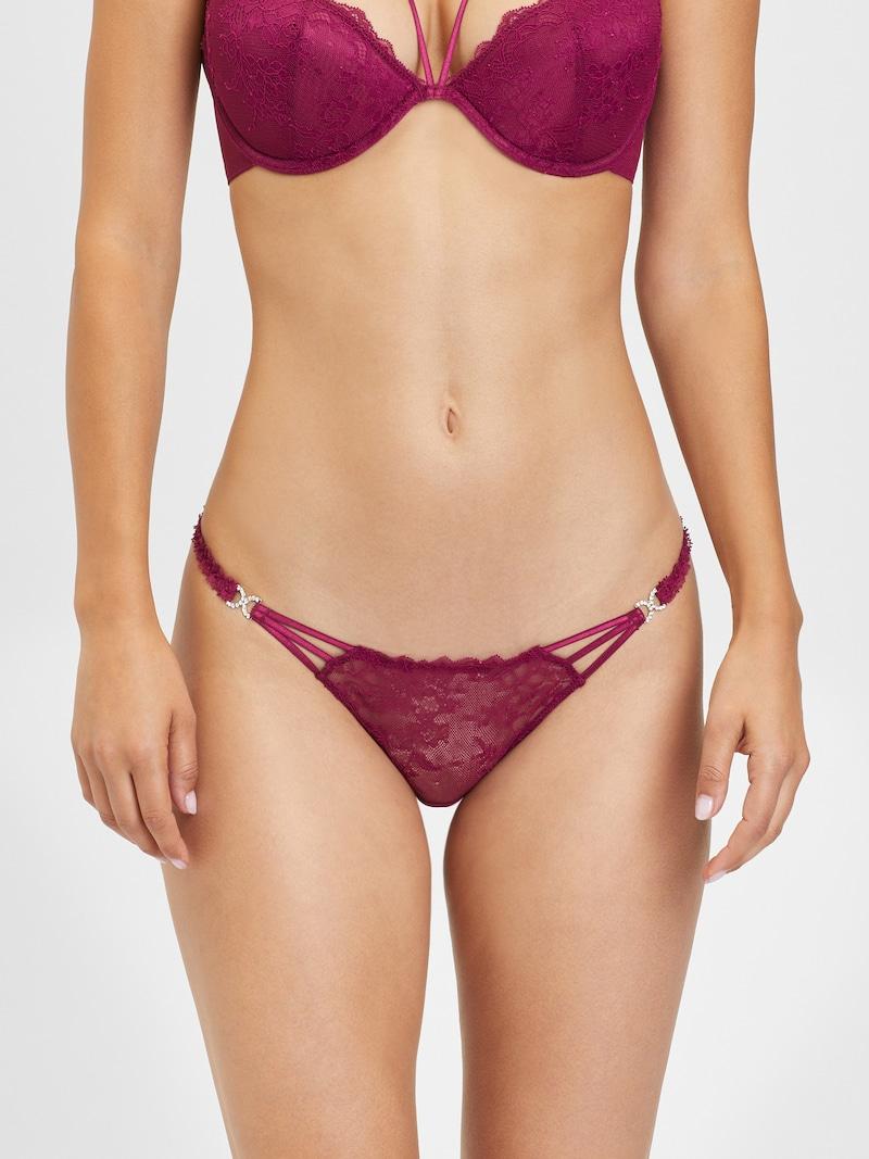 sinned x about you Tanga LASCANA en Berenjena En oferta