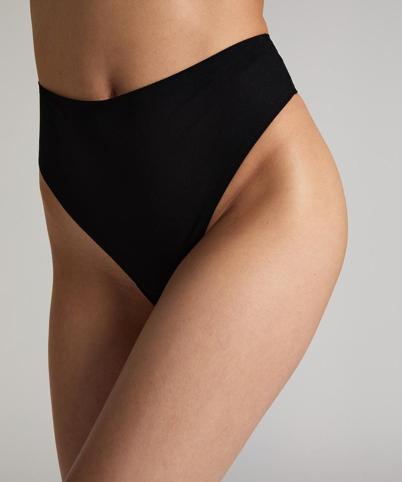 sinned x about you Tanga Hunkemöller en Negro Grandes ahorros