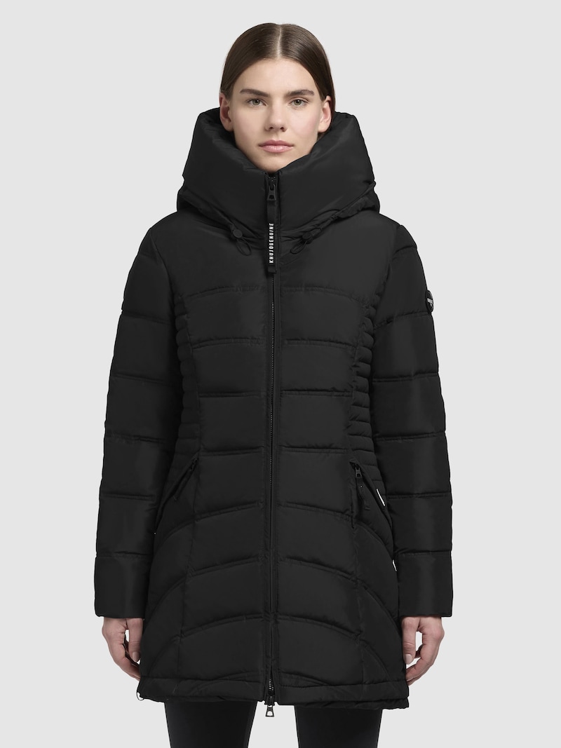 sinned x about you Abrigo de invierno 'Freya' khujo en Negro Rebajas baratas