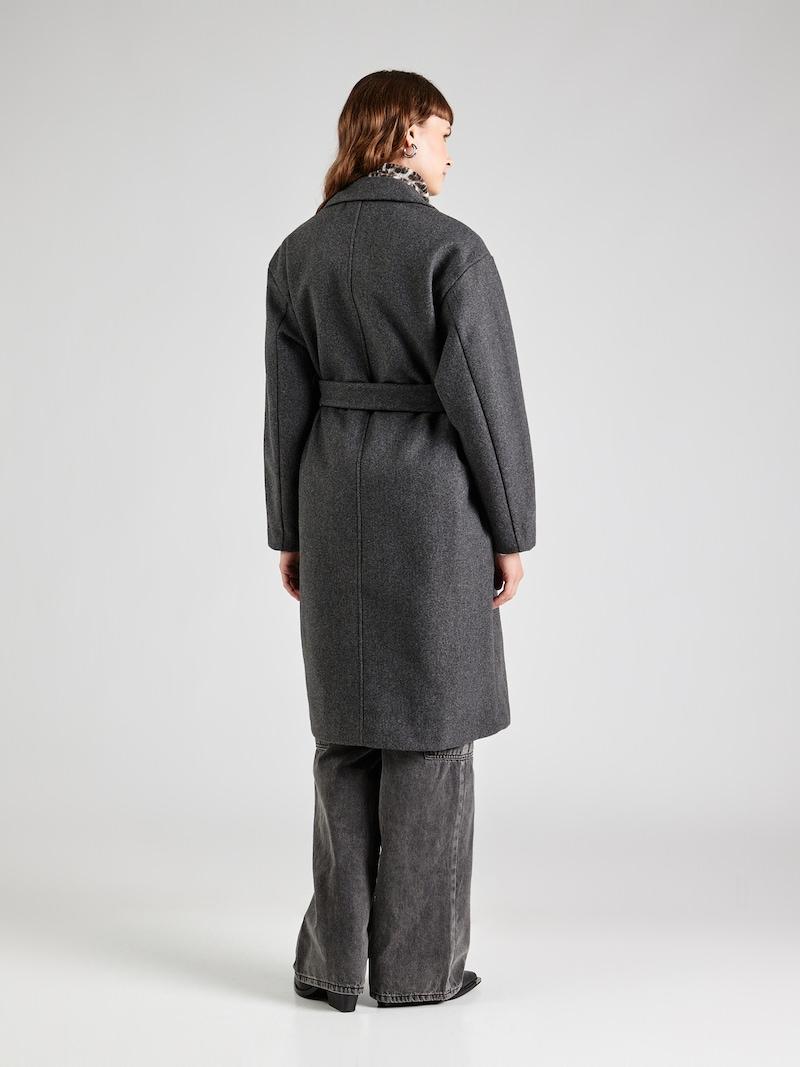 sinned x about you Abrigo de entretiempo 'VMFORTUNE' VERO MODA en Gris Oscuro Solo hoy