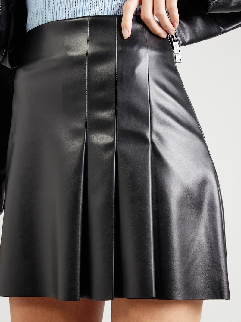 sinned x about you Falda 'Cassandra' ABOUT YOU en Negro Oferta especial de fábrica
