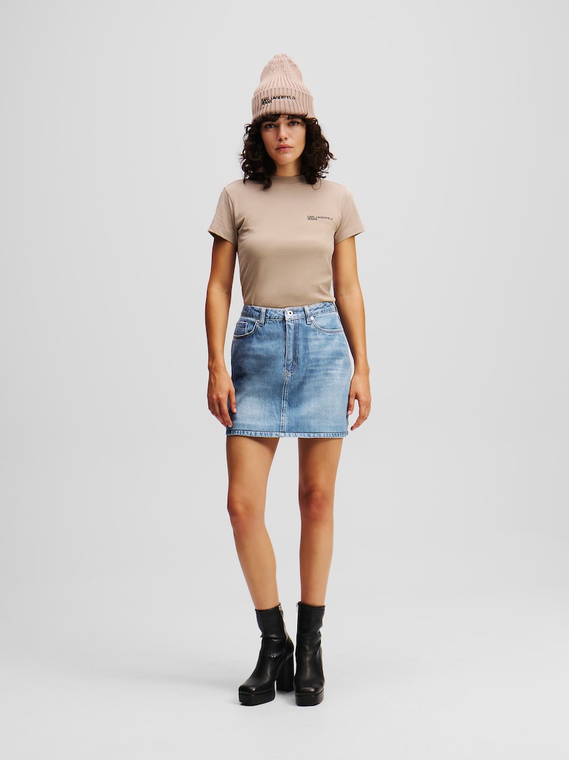 sinned x about you Falda KARL LAGERFELD JEANS en Azul Denim Grandes descuentos