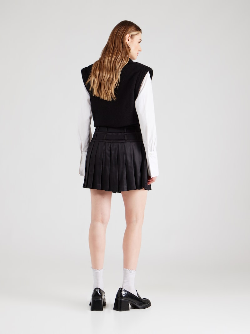 sinned x about you Falda 'REEVA' GUESS en Negro Tienda de fábrica
