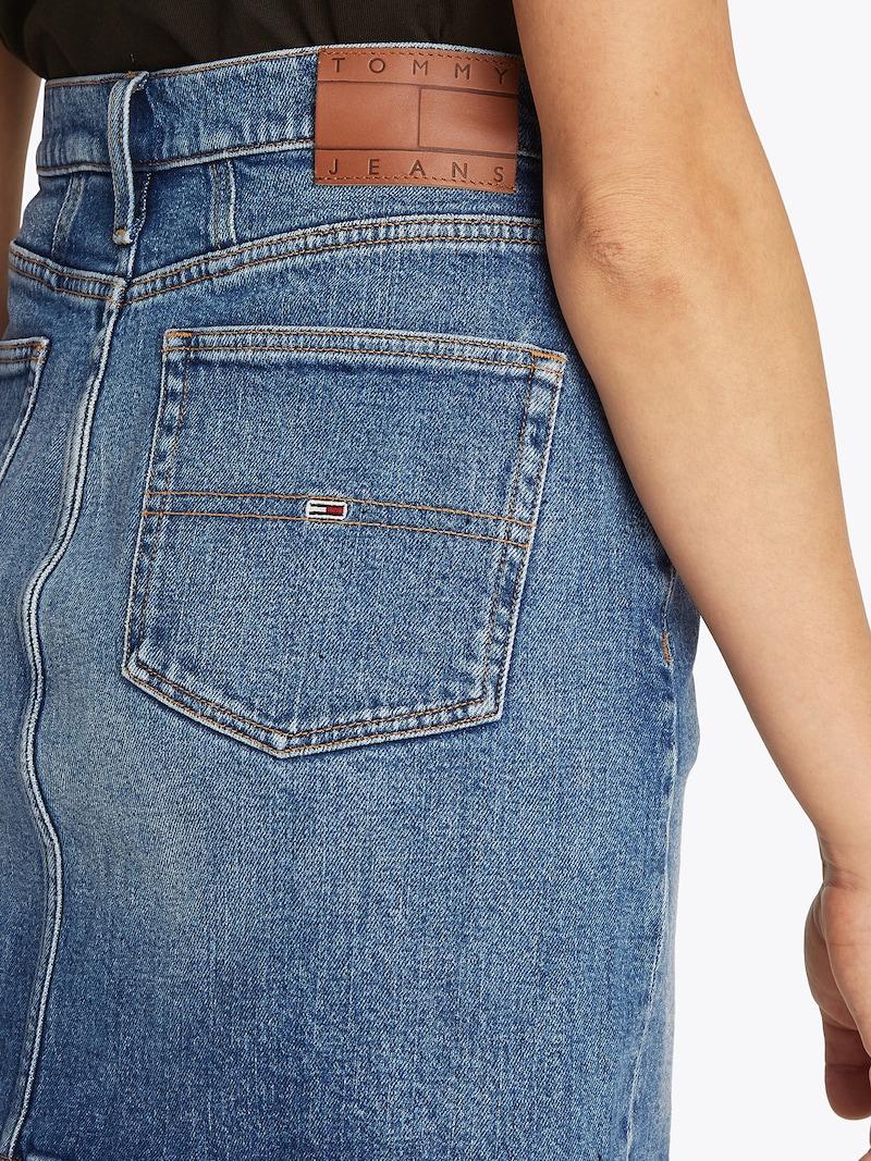 sinned x about you Falda Tommy Jeans en Azul Denim Ahorra y exporta