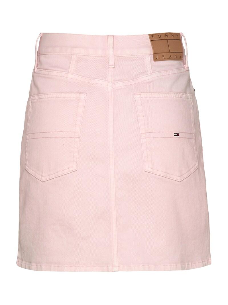 sinned x about you Falda Tommy Jeans en Rosa En oferta