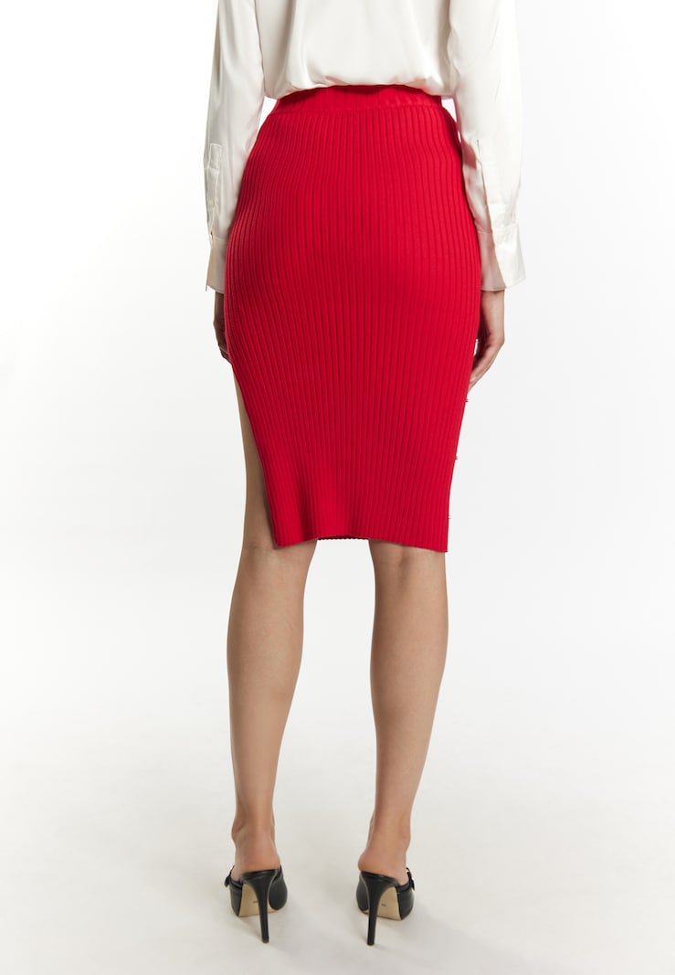 sinned x about you Falda faina en Rojo Rebajas de fin de temporada
